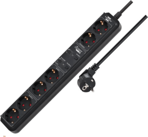 Brennenstuhl Eco-Line WIFI Hálózati elosztó 6 aljzatos 1,5m - Fehér