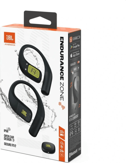 JBL Endurance Zone True Wireless Bluetooth Sport Fülhallgató Headset - Fekete / Lime JBL Endurance Zone True Wireless Bluetooth Sport Fülhallgató Headset - Fekete / Lime