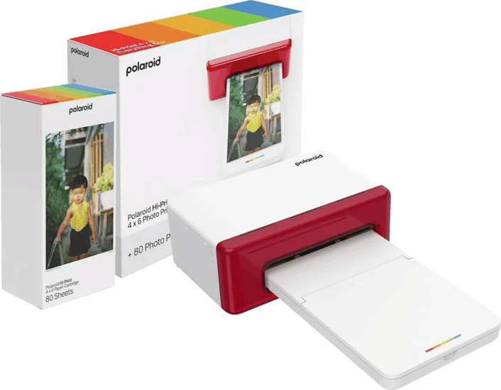 Polaroid Hi-Print 4x6 Fotónyomtató + Fotópapír - Fehér