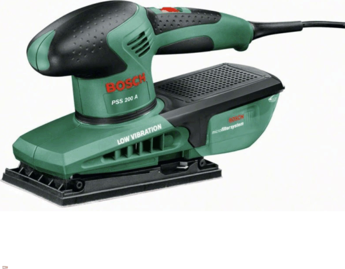 Bosch PSS 200 Elektromos Rezgőcsiszoló 200W (92 x 182 mm) Bosch PSS 200 Elektromos Rezgőcsiszoló 200W (92 x 182 mm)