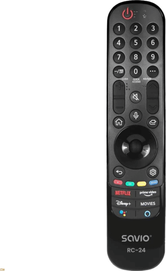 Savio RC-24 LG smart Univerzális távirányító - Fekete