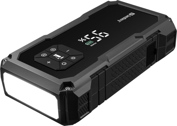 Sandberg 421-21 Multifunkciós Powerbank 10000 mAh 37W - Fekete Sandberg 421-21 Multifunkciós Powerbank 10000 mAh 37W - Fekete