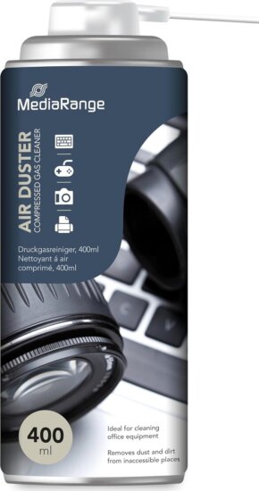 Mediarange MR724 Sűrített levegő Spray Elektronikus berendezésekhez 400ml