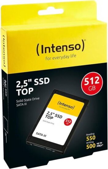 Intenso 3812450 Top 512GB 2.5" SATA3 SSD