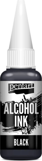 Pentart 21048 Alkoholos tinta 20ml - Fekete