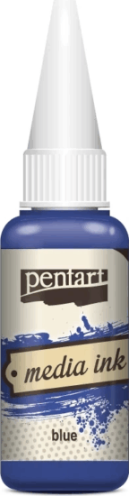 Pentart 21047 Alkoholos tinta 20ml - Kék