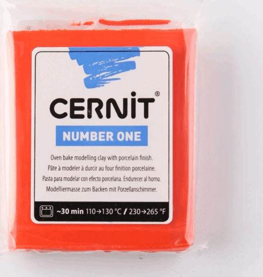 Pentart 2788 Cernit Süthető gyurma 56g - Piros