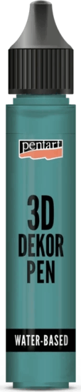 Pentart 33849 3D Dekortoll 30ml - Zöld