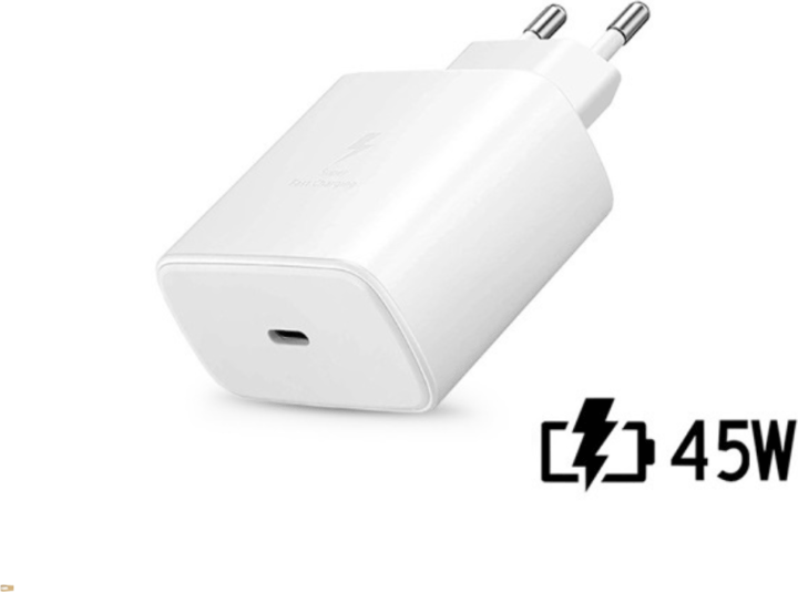 Samsung USB-C Hálózati Gyorstöltő Adapter 45W - Fehér