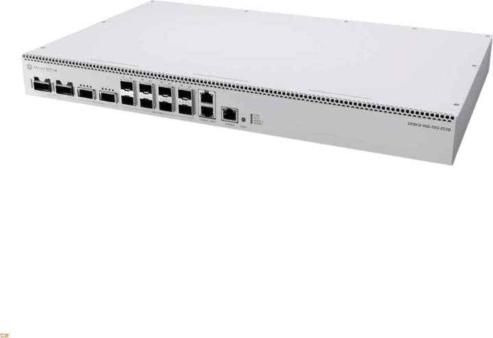 Mikrotik CRS812-8DS-2DQ-2DDQ-RM Fémházas 15-port Rack Switch Mikrotik CRS812-8DS-2DQ-2DDQ-RM Fémházas 15-port Rack Switch