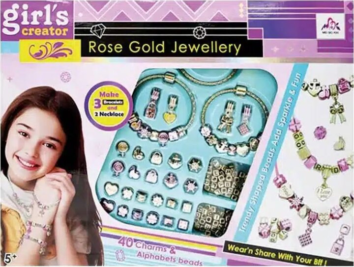 Karkötő készítő kreatív szett lányoknak Karkötő készítő kreatív szett lányoknak