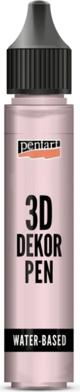 Pentart 33853 3D dekortoll 30ml - Rózsaarany