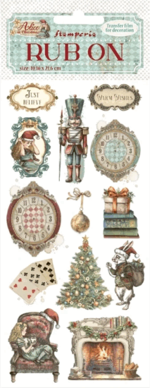 Pentart Alice in Christmas soldiers Matrica készlet Pentart Alice in Christmas soldiers Matrica készlet