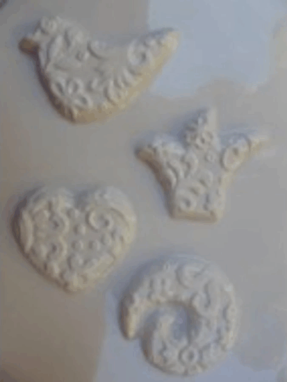 Pentart 24695 Madárka mintás gipszkiöntő forma