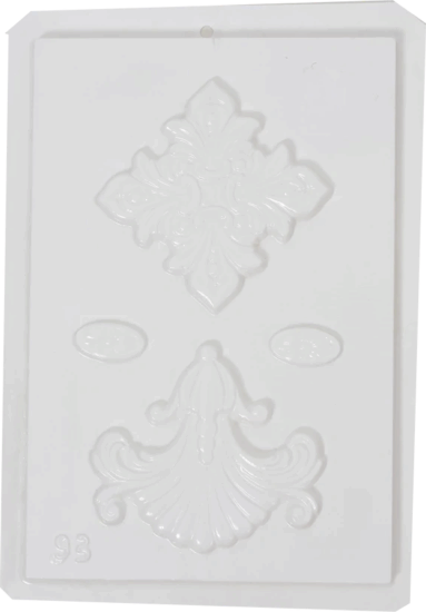 Pentart 24634 Ornamentikus mintás gipszkiöntő forma