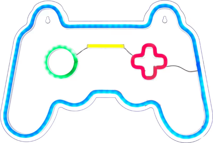 Yooup PM037941 LED Fali neon dekor 41x1.6x27.5 cm - Kontorller