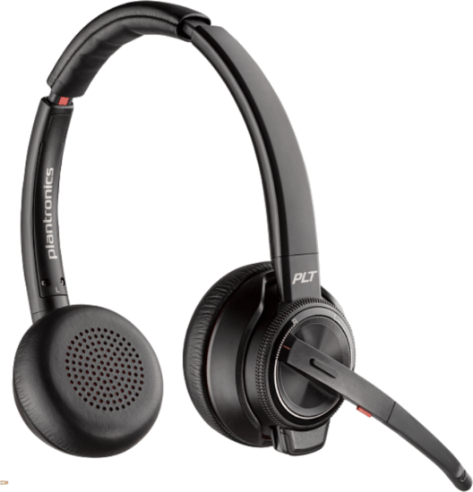 HP Poly Headset Savi 8220 Bluetooth Fejhallgató Headset - Fekete