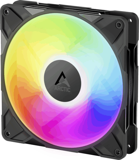 Arctic P14 Pro Reverse 140mm PWM ARGB Rendszerhűtő ventilátor - Fehér