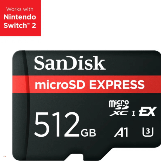 Sandisk Express 512GB microSDXC UHS-I CL10 Memórikáryta