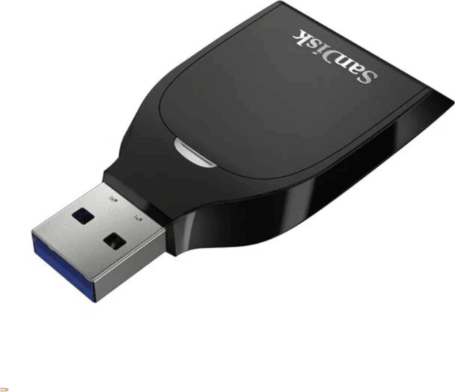 Sandisk 00226797 Qflow USB-A 3.2 Külső SD kártyaolvasó