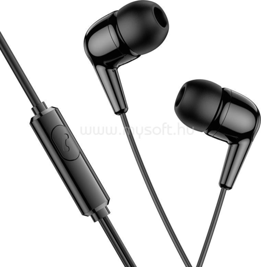 Hoco M97 Ocean USB-C mikrofonos fülhallgató headset - fekete