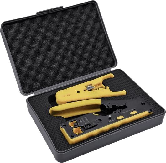 Walisec TK-7088K Krimpelő fogó készlet