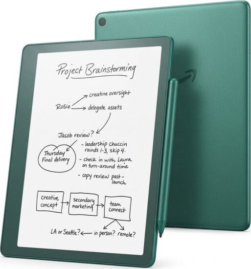 Amazon Kindle Scribe 10,2" 64GB E-book olvasó (2024) - Zöld (Reklám mentes)