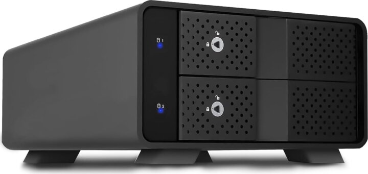 Fantec MB-X2U31H 2x 3,5" USB 3.2 Külső HDD/SSD ház - Fekete
