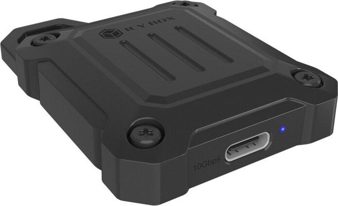 ICY BOX IB-1601MP-CU31 USB 3.2 Mini M.2 NVMe Külső SSD ház - Fekete ICY BOX IB-1601MP-CU31 USB 3.2 Mini M.2 NVMe Külső SSD ház - Fekete