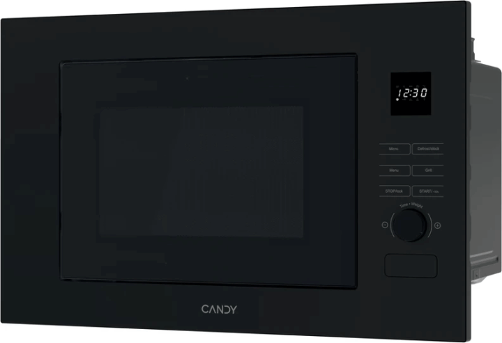 Candy CA38FL7N20WXB Beépíthető Mikrohullámú Sütő 20L 750W - Fekete