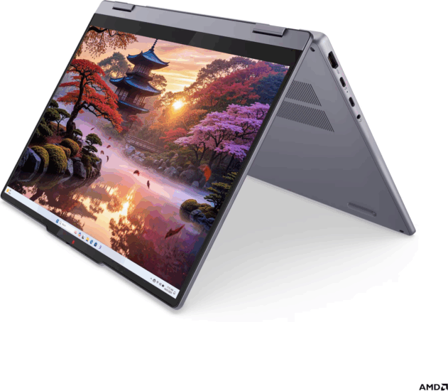 Lenovo IdeaPad 5 2in1 14AKP10 Laptop Szürke (14" Touch / AMD Ryzen AI 5-340 / 16GB / 512GB SSD / Win 11 Home)