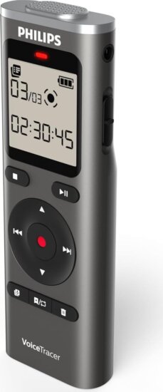 Philips DVT 1170 Voice Tracer Meeting Recorder Diktafon 8GB - Ezüst