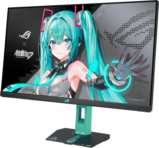 Asus 27" XG27ACMEG-G 16:9 QHD IPS LED Gaming Monitor - Fekete / Zöld