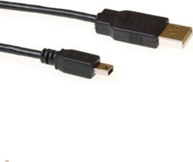 ACT SB2413 USB-A apa - USB-B5 apa 2.0 Adat és töltőkábel 3m - Fekete ACT SB2413 USB-A apa - USB-B5 apa 2.0 Adat és töltőkábel 3m - Fekete