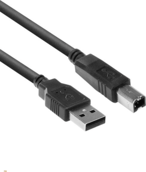 ACT SB2403 USB-A Apa - USB-B Apa 2.0 Adatkábel 3m - Fekete ACT SB2403 USB-A Apa - USB-B Apa 2.0 Adatkábel 3m - Fekete