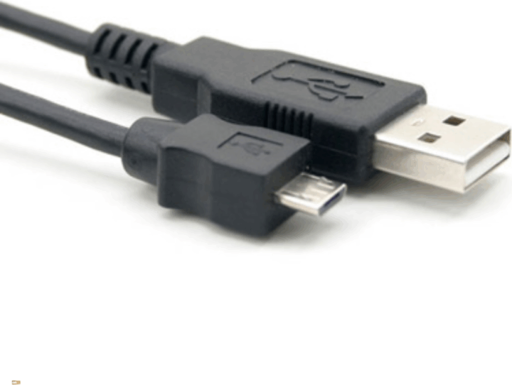 ACT SB0006 USB-A Apa - USB micro B Apa 2.0 Adat és Töltőkábel 1m - Fekete