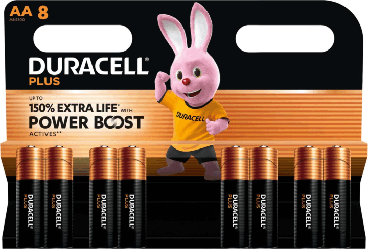 Duracell Plus Power Boost Mignon MN1500 AA Ceruzaelem 1,5V (8db / csomag)