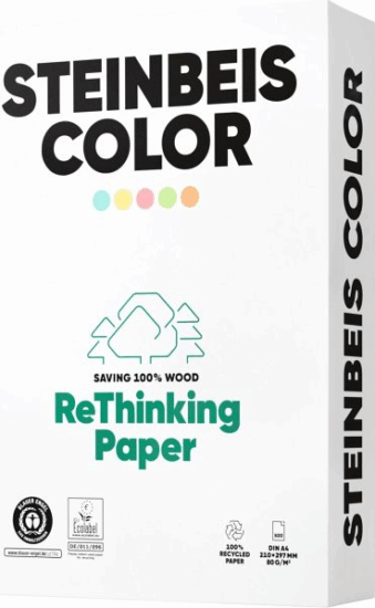 Steinbeis Color A4 Nyomtatópapír 80g/m2 - Kék (2500 db/csomag) Steinbeis Color A4 Nyomtatópapír 80g/m2 - Kék (2500 db/csomag)