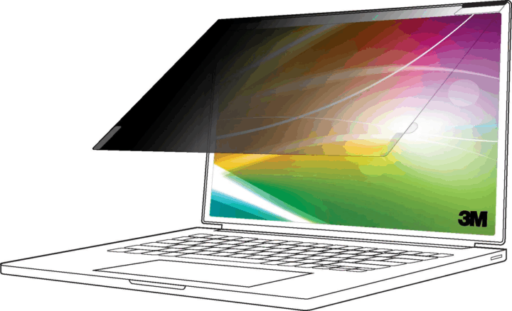 3M BP160W1E 16" 16:10 Laptop kijelző betekintésvédelmi szűrő