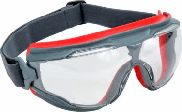 3M GG501 Goggle Gear 500 Munkavédelmi szemüveg - Piros