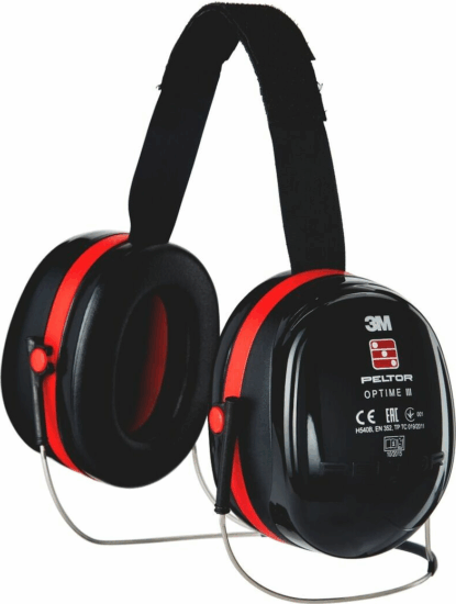 3M Peltor Optime III H540B Munkavédelmi tarkópántos zajvédő - Fekete