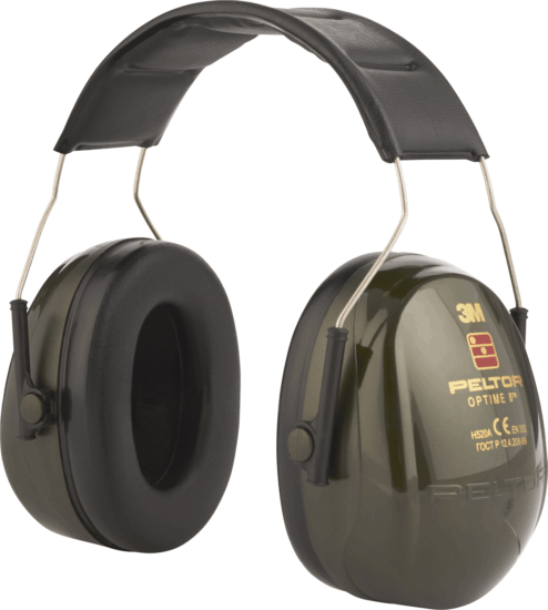 3M Peltor Optime II H520A Munkavédelmi zajvédő - Fekete