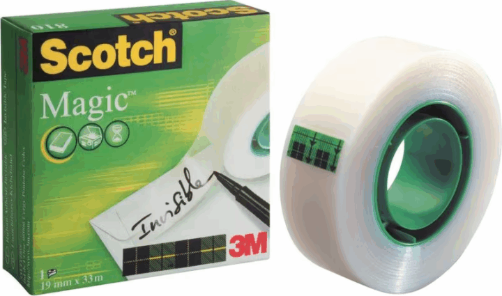 3M Scotch Magic 810PCK Ragasztószalag 19mm x 33m - Átlátszó (8db)