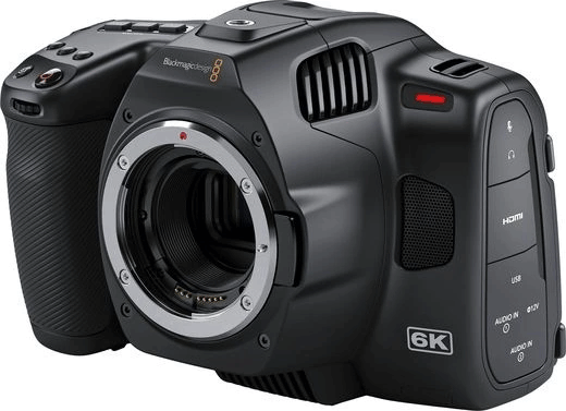 Blackmagic Design Pocket 6K Pro Cinema Videokamera - Fekete