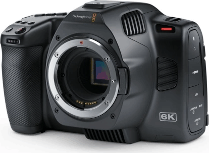 Blackmagic Design Pocket 6K G2 Cinema Videokamera - Fekete