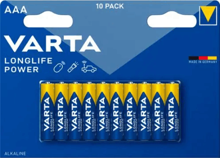 Varta Longlife Power Micro Alkaline AAA Ceruzaelem (200db /csomag)