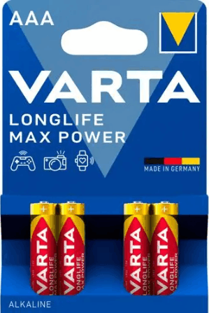 Varta Longlife Max Power Micro AAA Alkaline Ceruzaelem (200db /csomag)