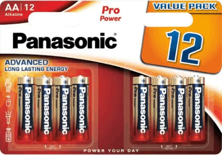 Panasonic Pro Power LR6 Mignon AA Alkaline Ceruzaelem (12db/csomag)