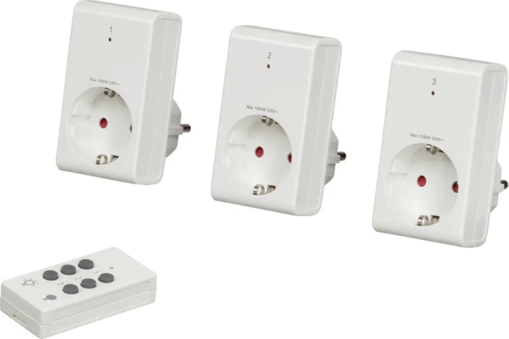 REV 00834514 Wireless Okos Dugalj szett távirányítóval 3 darabos - Fehér