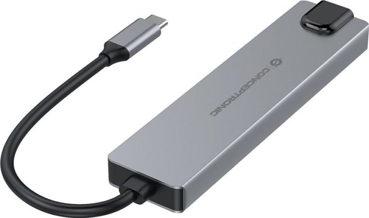 Conceptronic DONN29G 6in1 Univerzális USB-C Laptop dokkoló Állomás 140 Watt